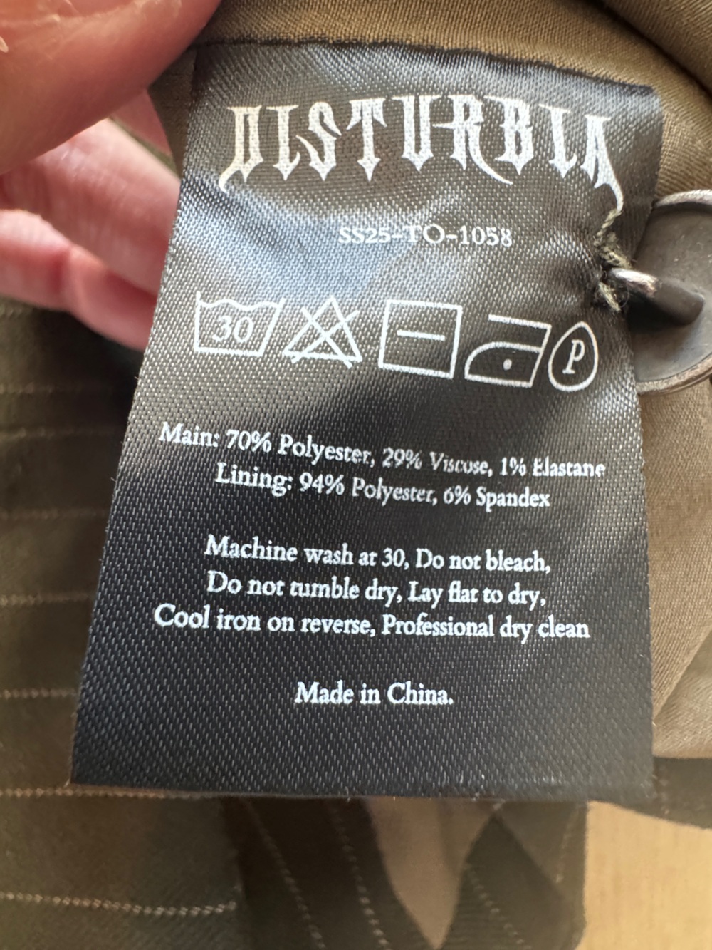 Disturbia Payoff Halter Waistcoat Top Sz 16 - Picture 7 of 9